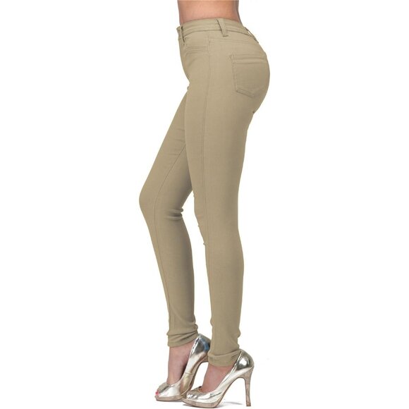 High Waisted Skinny Jeans Women Stretch Ripped Distressed for Casual Wear - Picture 2 of 3